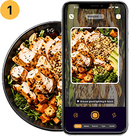 Log your food or Workout